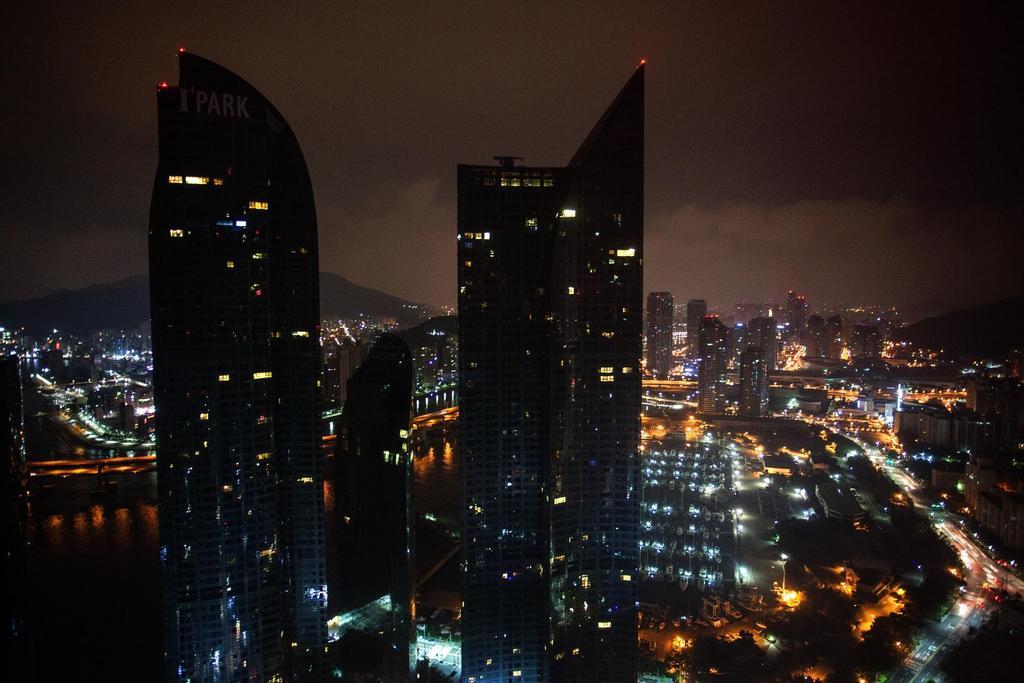 Haeundae Ocean Bridge Penthouse Apartamento Busan Exterior foto