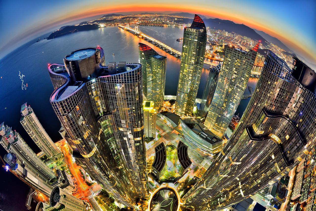 Haeundae Ocean Bridge Penthouse Apartamento Busan Exterior foto